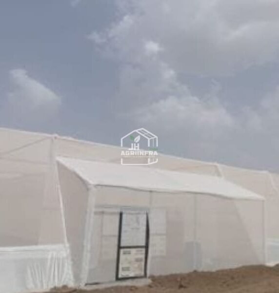 Flat Roof Shade Net House