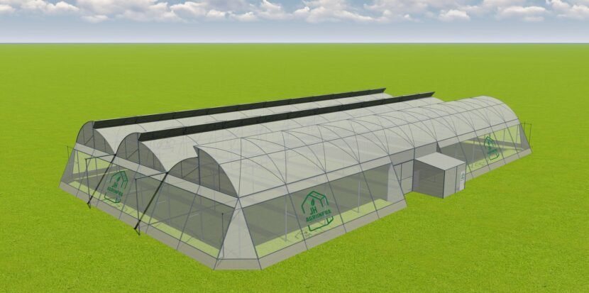 Subsidized polyhouse structure on Indian