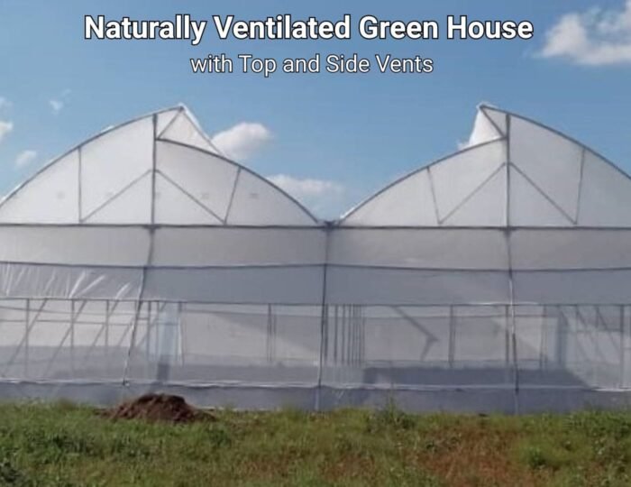 3.00 m Side Vents covered with Insect Net (2) 3.00 m Side Vents covered with Insect Net (2)