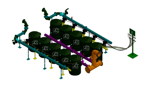 Large-Scale Irrigation Filtration Unit